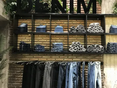 perchero denim