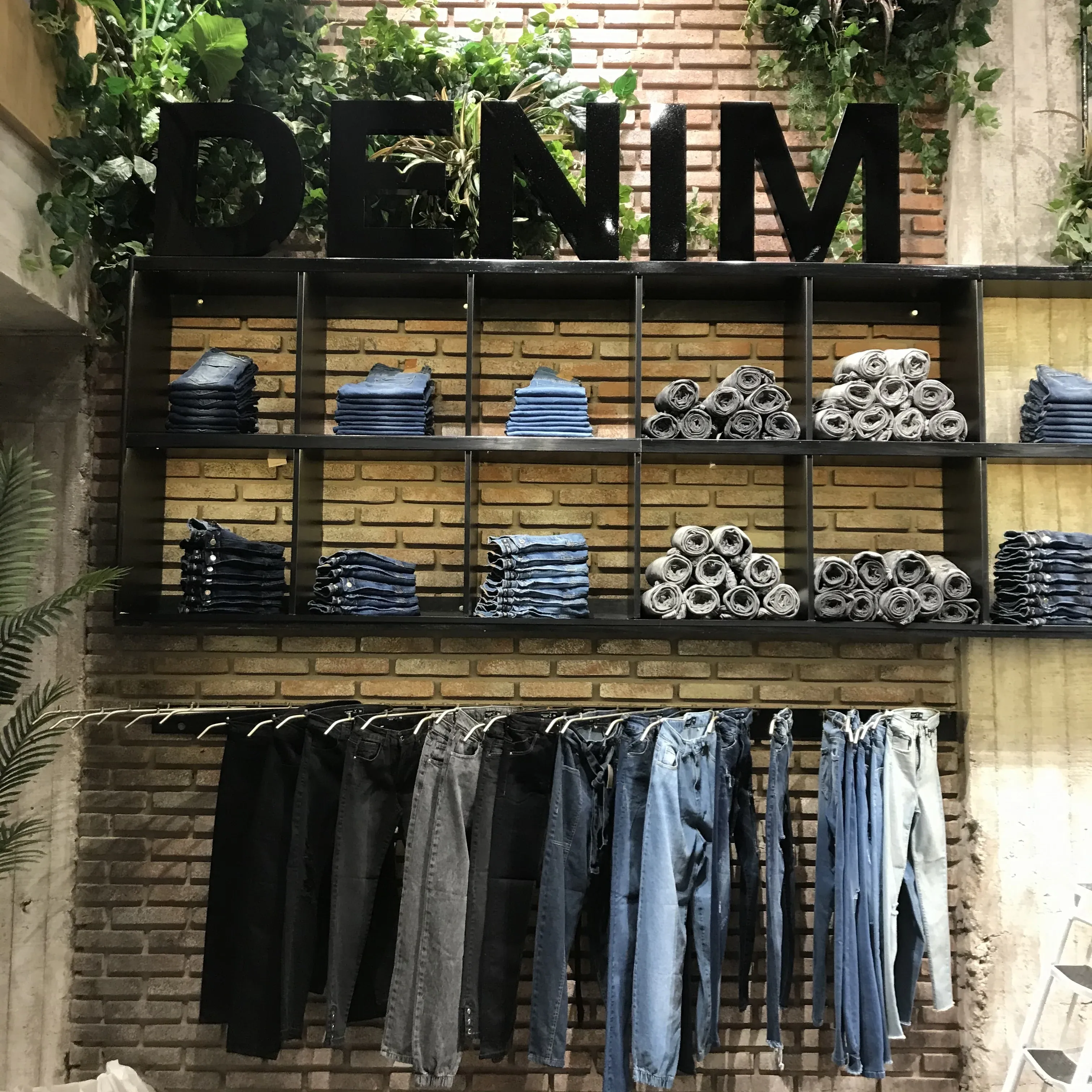 perchero denim
